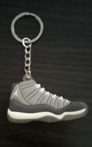 Air Jordan Retro 11 cool grey keychain