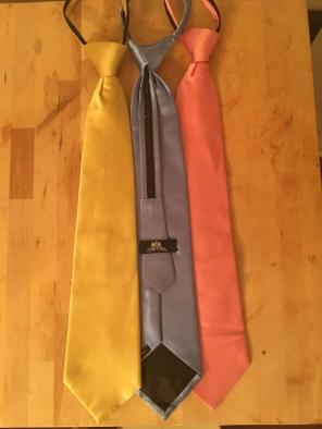 Stafford 19" Zipper Ties (3 Pack)