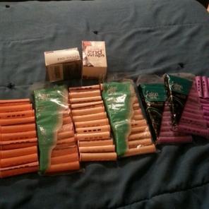 Perm rods and wraps! Assortment!