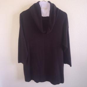 Brown Tunic Style Sweater