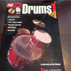 Drum instruction book with CD