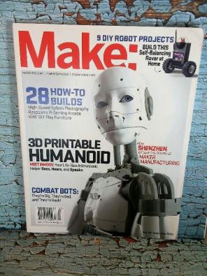 MAKE Makers Magazine DIY Robots