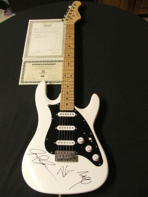 Led Zeppelin Autographed Signed Guitar