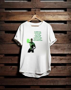 T-shirt Green Lantern with Oath
