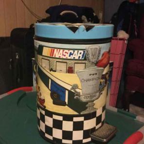 NASCAR trash can