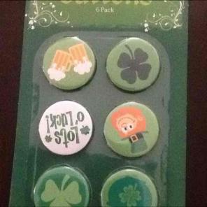 St Patrick's day pins
