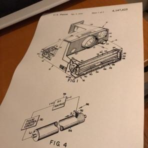 Polaroid Camera Patent Poster