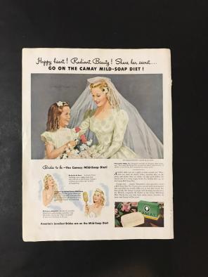 Vintage 1943 Camay Soap Print Ad