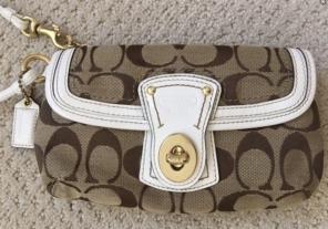Auth. COACH Clutch-Wristlet