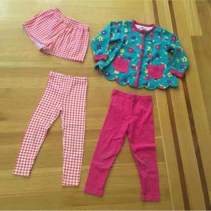 Girls lot gymboree size M ages 3-4