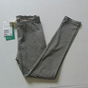 H&M stripe leggings girls 6-7yrs NWT