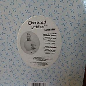 Cherished teddies music globe winter