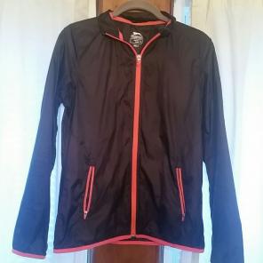 Slazenger Golf Rain Jacket Black n Pink