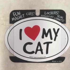 I Heart My Cat MAGNET