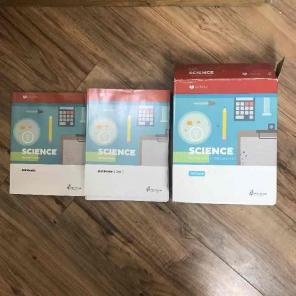ALPHA OMEGA 3rd Grade Science Books