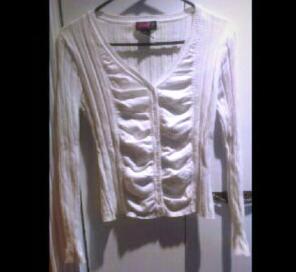 Women's white sweater