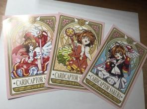 Card Captor Sakura Postcards Set Of 3