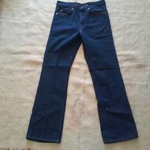 Vintage 70s PLAIN POCKETS jeans 31×31
