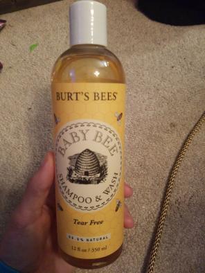 Burts Bees baby bee wash and shampoo