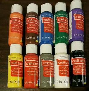 10 New Primary Colors 2 fl.oz bottles