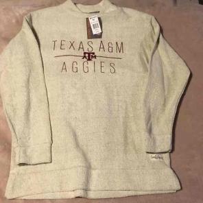 Texas A&M Aggies Comfy Terry NWT