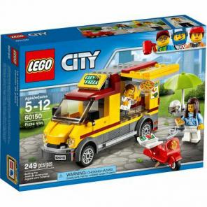 LEGO City Pizza Van and Motorcycle Set