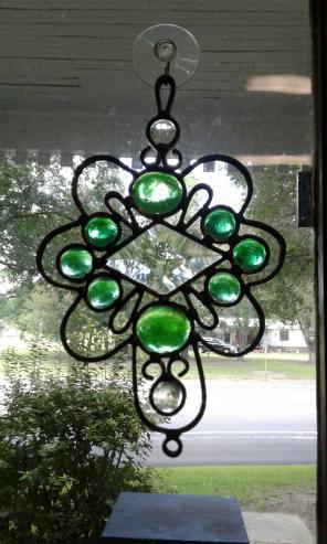 SunCatcher Copper finish Bevel Center