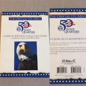 Quarter Hole Collectors Folder 1999-2008