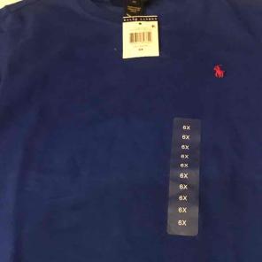 6x Girls Ralph Lauren polo Tshirt