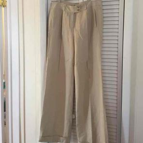 Long Nautica linen blend pants 10