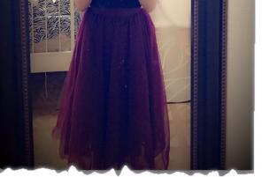 Tulle Midi Skirt
