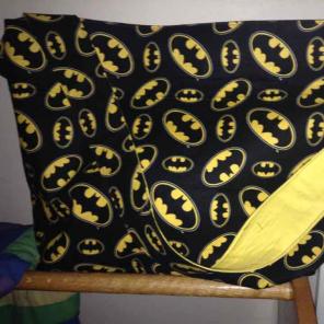 Batman logo tote (large)
