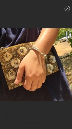 Anthropologie Beaded Bag