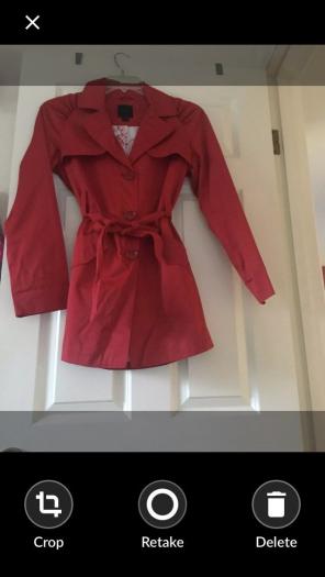 Expresss Red Trench