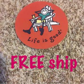 Life is Good sticker