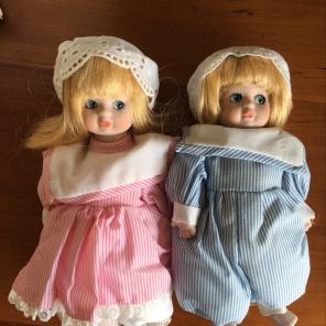 Rachal And Rudy Porcelain Dolls