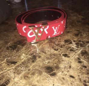 Supreme X Louis Vuitton Belt