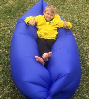 Royal Blue Inflatable Sofa