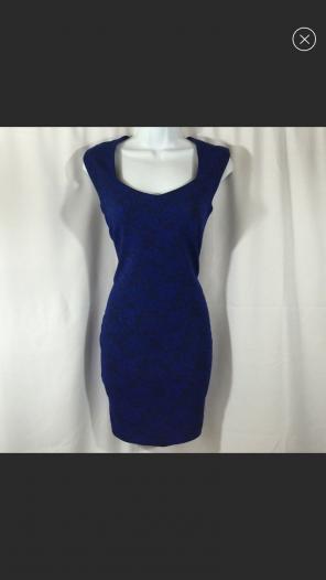 NWT Blue And Black Forever 21 Dress