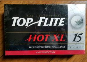 Top Flite Hot XL 15 golf balls