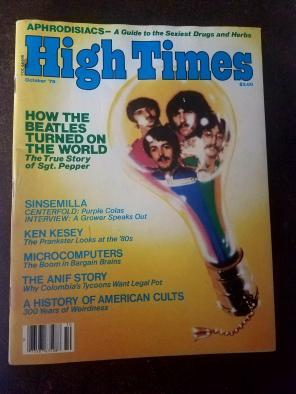 Oct 1979 Issue Of High Times Magazine