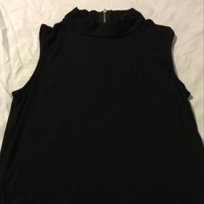 Cute Turtle Neck Crop Top