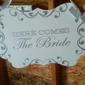 Wedding sign