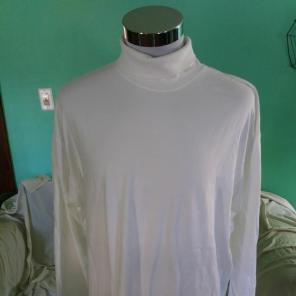 Mens White L.L Bean Turtle Neck Size XXL