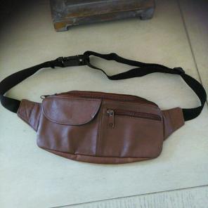 Brown Leather Fannypack