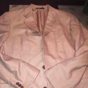 Burnt Orange Burberry Blazer