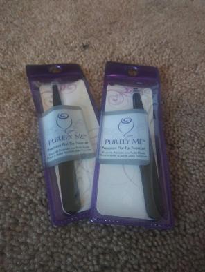 Flat tip tweezer