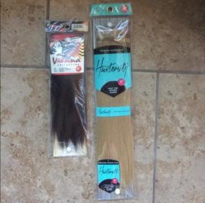 Hair Extensions Blonde & Brunette