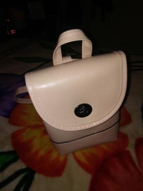 White Mini backpack