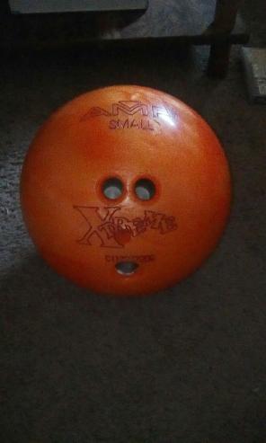AMF Orange Bowling Ball